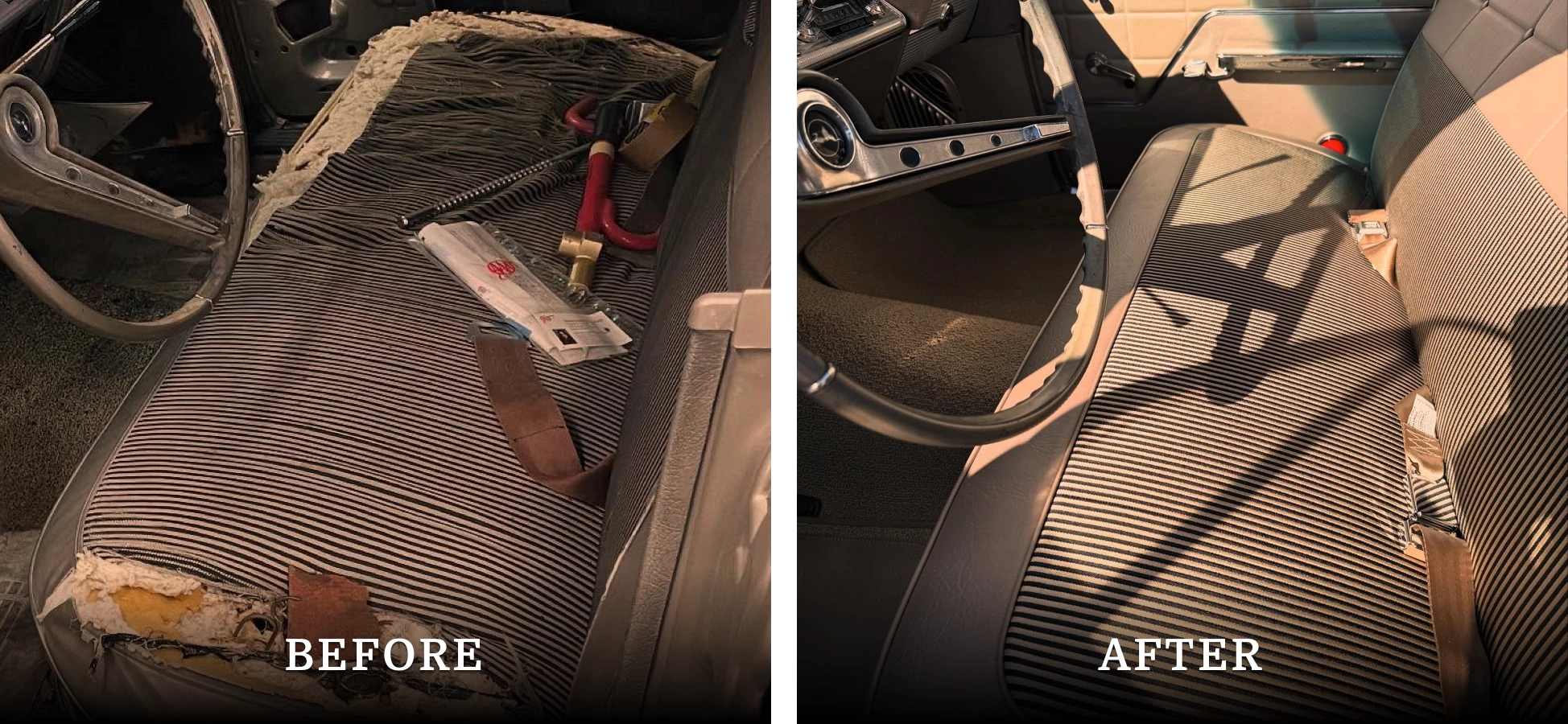 Before After